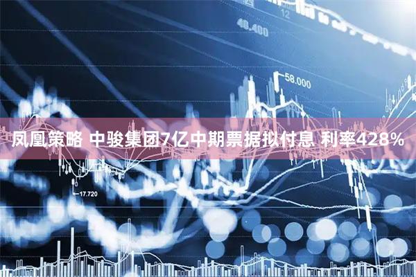 凤凰策略 中骏集团7亿中期票据拟付息 利率428%